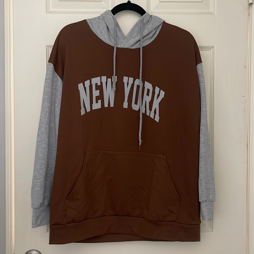 Oversized lightweight hoodie